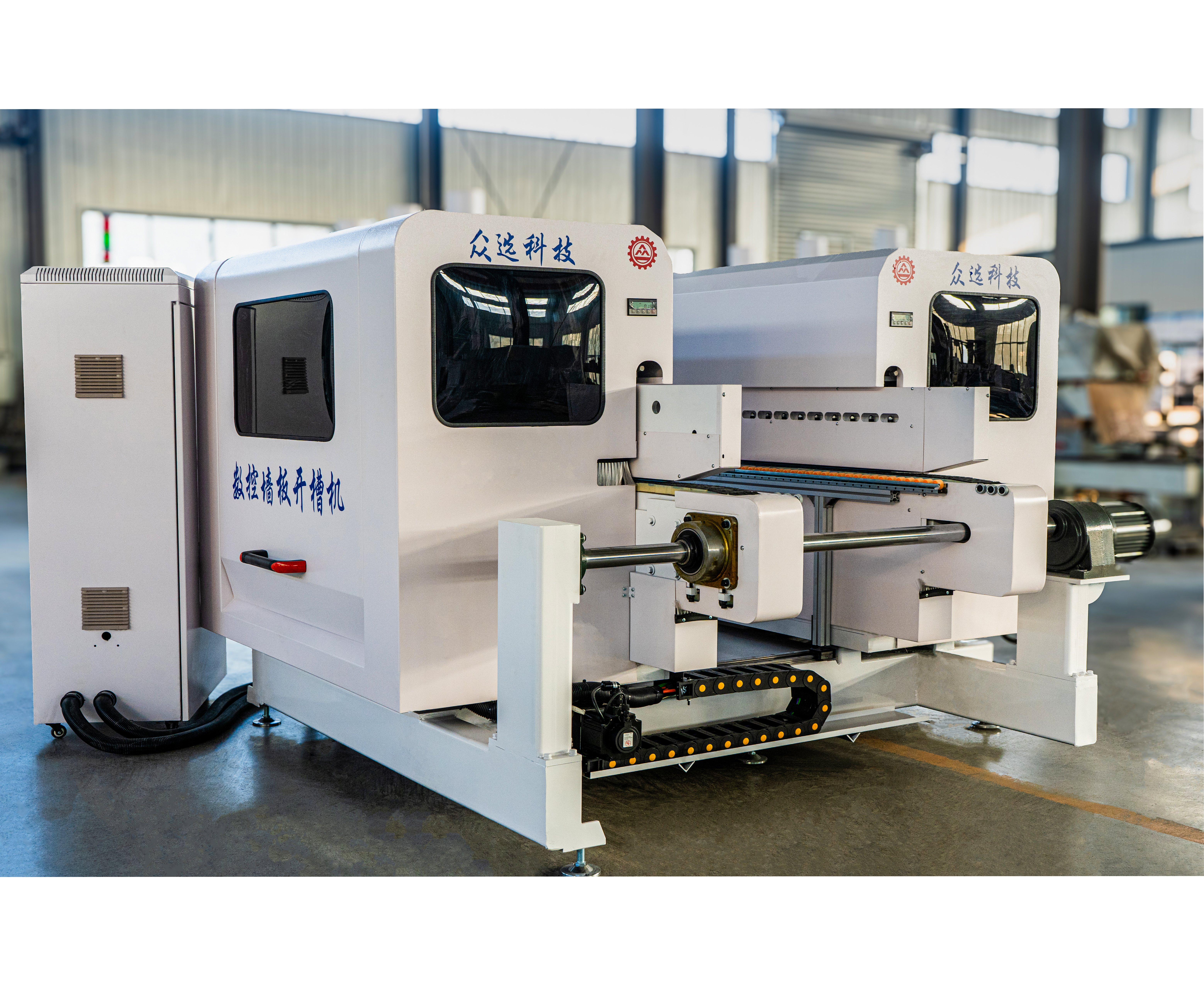 数控双端输送式开槽机 ZX-8560-Ⅵ