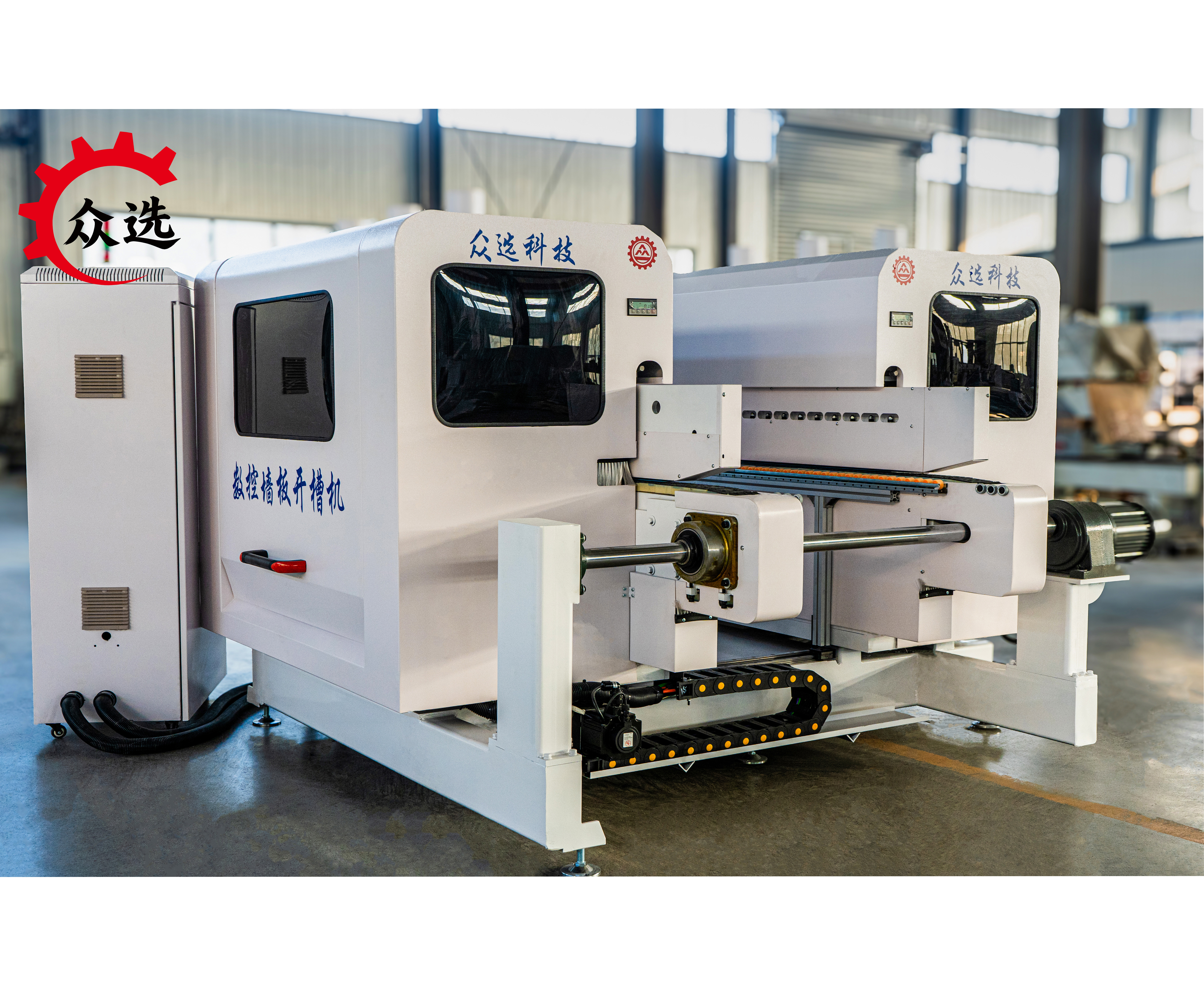 数控双端输送式开槽机 ZX-8560-Ⅵ